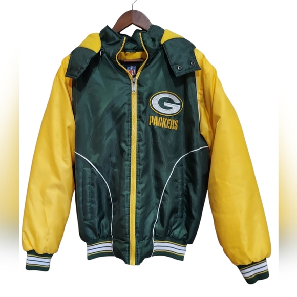G lll Green Bay Packers Hooded Jacket - Picture 1 of 9
